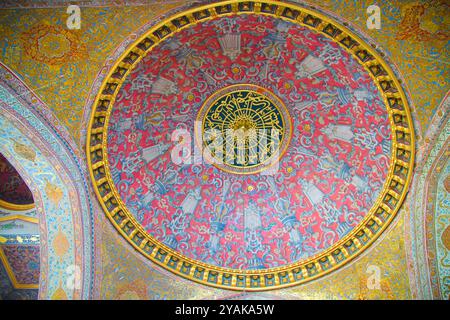 Türkiye, Turchia, Istanbul, Palazzo Topkapi, Harem, la sala Imperiale, Foto Stock