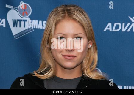 Anna Kournikova all'Advanta World Team Tennis Smash Hits all'Università Villanova di Villanova, PA, 10 ottobre 2007. Crediti: Scott Weiner/MediaPunch Foto Stock