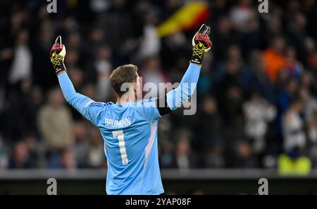 Torwart Oliver Baumann GER (01) Gestik Geste DFB LAENDERSPIEL DEUTSCHLAND GER VS NIEDERLANDE NED UEFA NATIONS LEAGUE 14.10.2024 I REGOLAMENTI DFL VIETANO QUALSIASI USO DI FOTOGRAFIE COME SEQUENZE DI IMMAGINI E/O QUASI-VIDEO Foto Stock