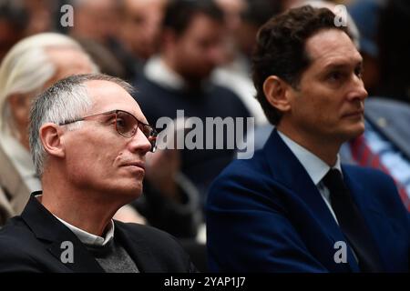 Torino, Italia. 23 novembre 2023. Foto Alberto Gandolfo/LaPresse 23-11-2023 Torino, Italia - Cronaca - Drive Different. Dall'austerity alla modifica&#xe0; del futuro. Nella foto: Carlos Tavares23 novembre 2023 Torino Italia - News - Drive Different. Dall'austerity alla modifica&#xe0; del futuro. Nella foto: Carlos Tavares credito: LaPresse/Alamy Live News Foto Stock