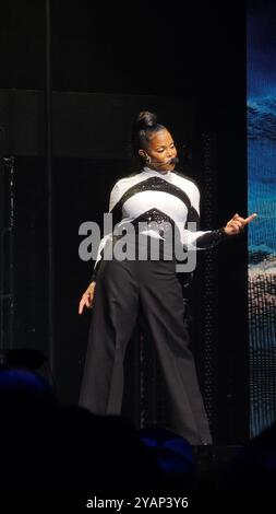 Janet Jackson vive al Madison Square Garden, New York Foto Stock