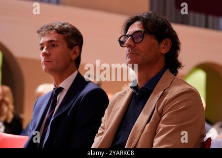 Moncalieri, Italia. 15 ottobre 2024. Il capo-allenatore del Torino Paolo Vanoli alla cerimonia di premiazione del pallone Granata al Castello di Moncalieri, a Torino. 15 ottobre 2024. Sport - calcio - ESCLUSIVO TORINO FC. (Foto di Fabio Ferrari/LaPresse) credito: LaPresse/Alamy Live News Foto Stock