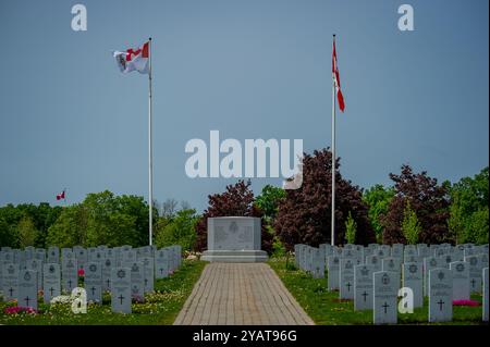 Cimitero militare, Beechwood Foto Stock