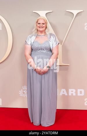 Londra, 15 ottobre 2024, Louise Joy Brown arriva sul Red carpet per la prima di Joy, Credit: Alamy Live News/Lou Morris del BFI London Film Festival Foto Stock