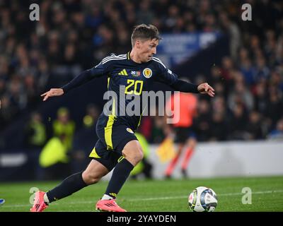 . Scozia contro Portogallo UEFA Nations League: League A, gruppo 1 15 ottobre 2024 Hampden Park, Glasgow. Scozia . Regno Unito Ryan Gauld (Scozia) Foto Stock