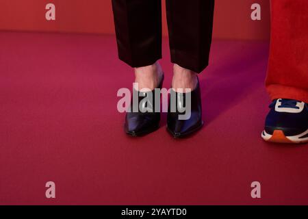 Madrid. Spagna. 20241016, Julianne Moore partecipa a "la habitación de al lado (la stanza accanto)" Photocall al Four Seasons Hotel il 16 ottobre 2024 a Madrid, Spagna Foto Stock