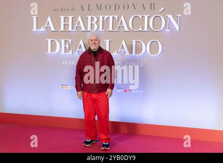 Madrid, Spagna. 16 ottobre 2024. Pedro Almodovar ha partecipato al Photocall "la habitacion de al Lado" "The Room Next Door" il 7 novembre 2023 a Madrid, Spagna. Crediti: Album/Alamy Live News Foto Stock