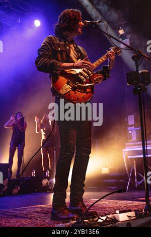 Hozier (Andrew Hozier-Byrne) si esibisce all'o2 Academy di Newcastle il 22 maggio 2015 Foto Stock