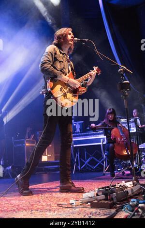 Hozier (Andrew Hozier-Byrne) si esibisce all'o2 Academy di Newcastle il 22 maggio 2015 Foto Stock