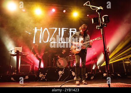 Hozier (Andrew Hozier-Byrne) si esibisce all'o2 Academy di Newcastle il 22 maggio 2015 Foto Stock