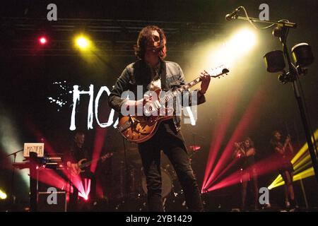 Hozier (Andrew Hozier-Byrne) si esibisce all'o2 Academy di Newcastle il 22 maggio 2015 Foto Stock