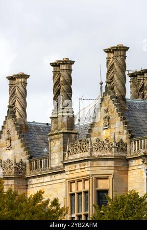 Falkland House School appena fuori dal villaggio di Falkland, Fife, Scozia Foto Stock