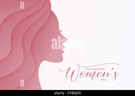 giornata internazionale delle donne 8th marzo celebrazione sfondo Illustrazione Vettoriale