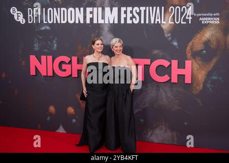 Londra, Regno Unito. 16 ottobre 2024. Londra, Inghilterra, Regno Unito - 16 ottobre 2024: Amy Adams e Marielle Heller partecipano alla proiezione di "Nightbitch" durante il 68° BFI London Film Festival alla Royal Festival Hall. (Foto di /Sipa USA) credito: SIPA USA/Alamy Live News Foto Stock