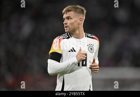 Maximilian Mittelstaedt GER (18) Ritratto, UEFA Nations League International Germania vs Paesi Bassi, Allianz Arena, Monaco di Baviera, Bayern, Germania, Europa Foto Stock