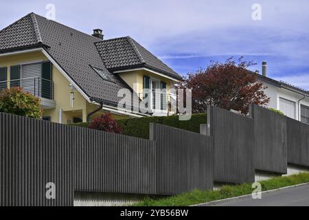 Quartiere residenziale Case unifamiliari Foto Stock