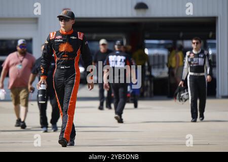 Colby Howard si prepara a qualificarsi per il Worldwide Express 250 presso il circuito Richmond Raceway di Richmond, Virginia Foto Stock