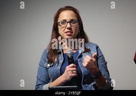 Sydney, Australia. 17 ottobre 2024. SXSW Sydney. Nella foto: La rivoluzione dell'intelligenza artificiale... Come può l'Australia guidare la strada? Crediti: Richard Milnes/Alamy Live News Foto Stock