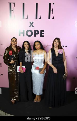 Madrid, Spagna. 16 ottobre 2024. Al photocall per l'evento Elle for Hope a Madrid mercoledì 16 ottobre 2024 credito: CORDON PRESS/Alamy Live News Foto Stock