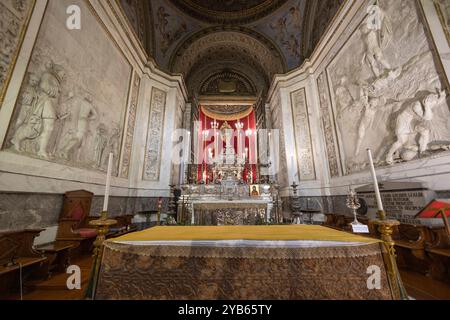 PALERMO, ITALIA, 15 GIUGNO 2023 - la cappella di Santa Rosalia nella Cattedrale di Palermo o Duomo dedicata alla Santa Vergine Maria Assunta. Foto Stock