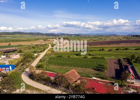 L'area è nota per lo più come la casa dei Sassoni della Transilvania. All'inizio del primo millennio, intorno al 1100, faceva parte del più grande Foto Stock