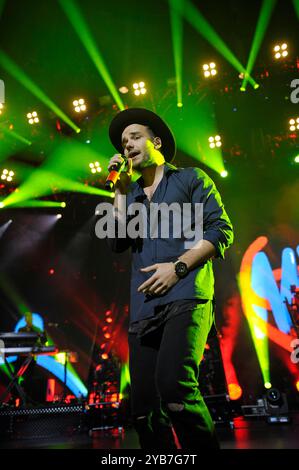 LONDRA, INGHILTERRA - 22 SETTEMBRE: Liam Payne di "One Direction" si esibisce all'Apple Music Festival, Camden Roundhouse il 22 settembre 2015 a Londra, E. Foto Stock