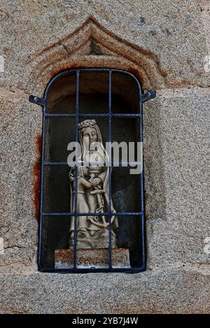 Piriac-sur-Mer , Eglise Saint-Pierre-es-liens, Loire-Atlantique, Pays de Loire, Francia, Europa Foto Stock