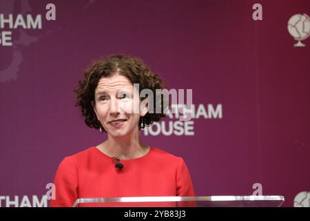 Chatham, Kent, 17/10/2024, Ministro aggiunto britannico per lo sviluppo Anneliese Dodds at ChathamCredit:Dominic Dudley/Alamy Live News Foto Stock