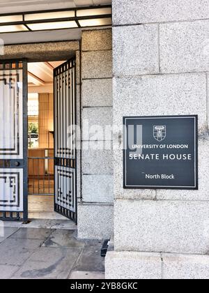Senato, Università di Londra, Inghilterra. Foto Stock