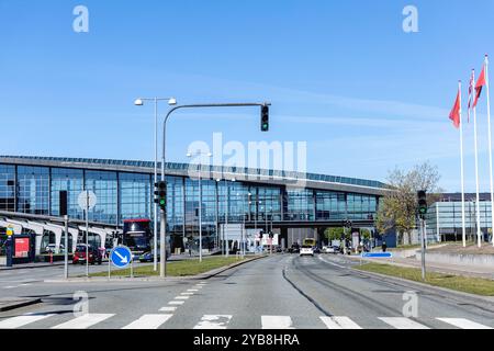 Edificio dell'aeroporto internazionale Kastrup a Copenaghen, Danimarca - 15 ottobre 2024 Foto Stock