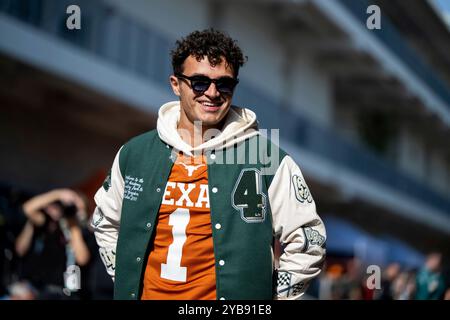 Austin, Vereinigte Staaten. 17 ottobre 2024. USA, Formel 1 Weltmeisterschaft, Grand Prix der Vereinigten Staaten von Amerika, Circuit of the Americas Austin, Media Day, 17.10.2024 foto: Eibner-Pressefoto/Michael Memmler credito: dpa/Alamy Live News Foto Stock