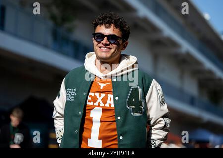 Austin, Vereinigte Staaten. 17 ottobre 2024. USA, Formel 1 Weltmeisterschaft, Grand Prix der Vereinigten Staaten von Amerika, Circuit of the Americas Austin, Media Day, 17.10.2024 foto: Eibner-Pressefoto/Michael Memmler credito: dpa/Alamy Live News Foto Stock