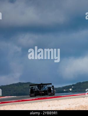 17 CRISTOVAO Miguel (prt), ESPIRITO SANTO Manuel (prt), Cool Racing, Ligier JS P320 - Nissan, azione durante la 4 ore di Portimao 2024, 6° round della European le Mans Series 2024 sul circuito Internazionale di Algarve dal 16 al 19 ottobre 2024 a Portimao, Portogallo Foto Stock