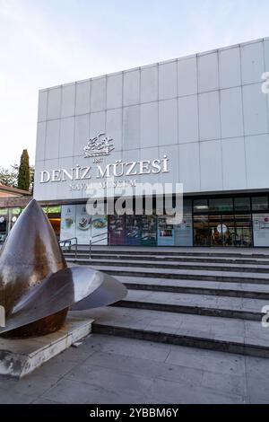 Istanbul, Turkiye - 14 ottobre 2024: Il Museo Navale di Istanbul è un museo navale nazionale, situato a Besiktas, Istanbul. Fondata nel 1897 dal ottom Foto Stock