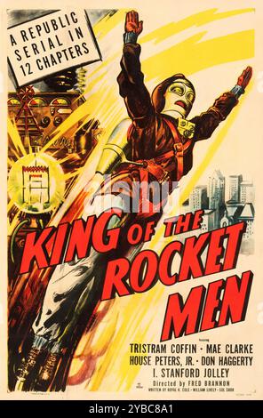 King of the Rocket Men (Repubblica, 1949) Un serial in 12 capitoli Foto Stock