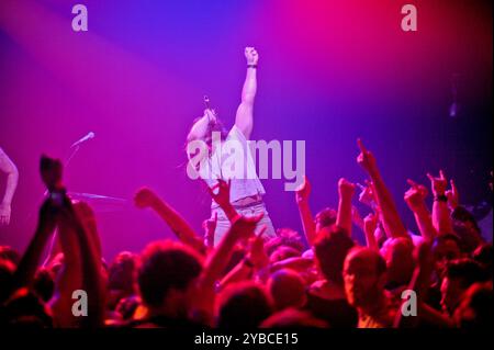 Andrew WK vive all'East Village Arts Club, 31.07.14 Foto Stock