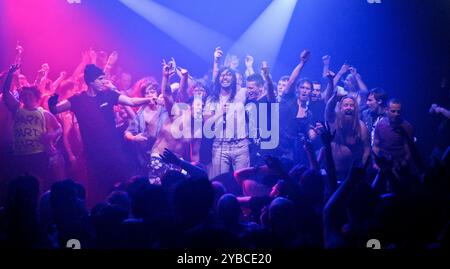 Andrew WK vive all'East Village Arts Club, 31.07.14 Foto Stock