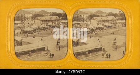 Vue Instantanee de Paris. Foire au Pain d'epices. Place du Trone, 1860 anni Foto Stock
