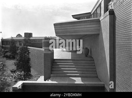 Herbert F. Johnson Jr., Wingspread, residenza a Racine, Wisconsin, 1939. Foto Stock