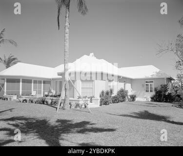 Albert D. Williams, residenza a Naples, Florida, 1959. Foto Stock