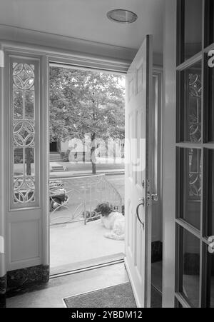 Dr. E. Hall Kline, residenza a N. Broadway, Nyack, New York, 1941. Foto Stock