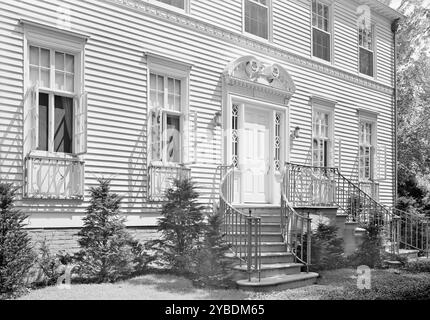 Dr. E. Hall Kline, residenza a N. Broadway, Nyack, New York, 1941. Foto Stock