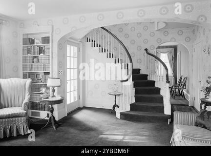 Dr. E. Hall Kline, residenza a N. Broadway, Nyack, New York, 1941. Foto Stock