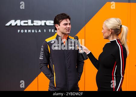 OâWARD Pato (mex), McLaren F1 Team MCL38, ritratto durante la Formula 1 Pirelli United States Grand Prix 2024, 19° round del Campionato del mondo di Formula 1 2024 dal 18 al 20 ottobre 2024 sul circuito delle Americhe, ad Austin, Stati Uniti d'America Foto Stock