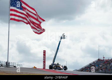 Austin, Vereinigte Staaten. 18 ottobre 2024. 18 ottobre 2024, Circuit of the Americas, Austin, FORMULA 1 PIRELLI UNITED STATES GRAND PRIX 2024, nella foto Credit: dpa/Alamy Live News Foto Stock