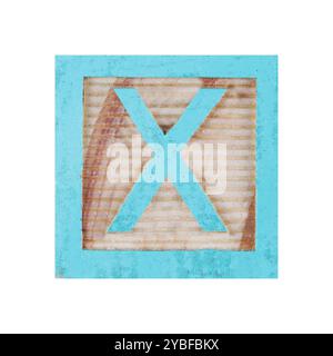 Moltiplicare per segno blocco di legno Foto Stock