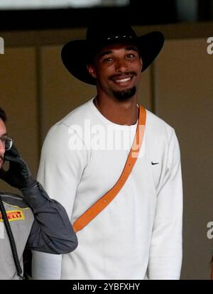 Austin, Vereinigte Staaten. 18 ottobre 2024. 18.10.2024, Circuit of the Americas, Austin, FORMULA 1 PIRELLI UNITED STATES GRAND PRIX 2024, nella foto decathlete Leo Neugebauer credito: dpa/Alamy Live News Foto Stock