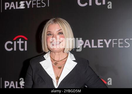 New York, New York, Stati Uniti. 18 ottobre 2024. (NOVITÀ) "Somebody Somewhere" della HBO - PaleyFest NY 2024. 18 ottobre 2024, New York, New York, USA: Mary Catherine Garrison partecipa alla proiezione di Somebody Somewhere durante il PaleyFest 2024 al Paley Museum il 18 ottobre 2024 a New York. (Credito: M10s/TheNews2) (foto: M10s/Thenews2/Zumapress) (immagine di credito: © Ron Adar/TheNEWS2 via ZUMA Press Wire) SOLO PER USO EDITORIALE! Non per USO commerciale! Crediti: ZUMA Press, Inc./Alamy Live News Foto Stock