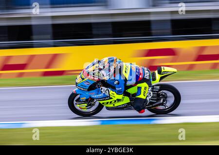 Melbourne, Australia, 18 ottobre 2024. Joel Kelso sul BOE Ducati durante il MotoGP australiano al Phillip Island Grand Prix Circuit il 18 ottobre 2024 a Melbourne, Australia. Crediti: Santanu Banik/Speed Media/Alamy Live News Foto Stock