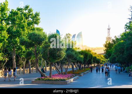 Così bella Baku... 2024, estate. Foto Stock